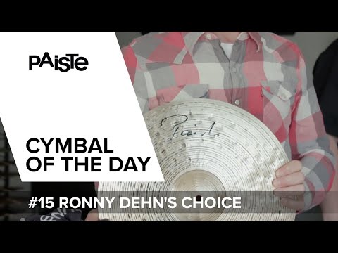 PAISTE "Cymbal of the Day" - #15 Ronny Dehn (GER)