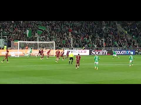 Saint Étienne 2 Bordeaux 1 Le 2ème but des Verts par Irvin Cardona