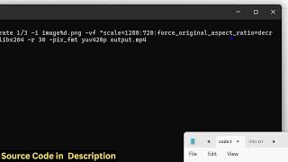 FFMPEG Command to Create MP4 Video or Slideshow From Multiple Images in Terminal