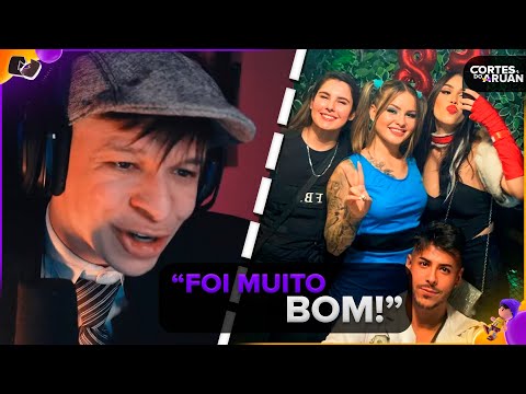 ARUAN REAGE: OLHA COMO FOI A FESTA DE ANIVERSÁRIO DO RENATO GARCIA! 🎉 (HUNTERS FC) - Cortes do Aruan