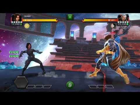 Quake God Mode vs The Collector 5.2.6 Solo Mcoc