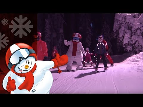 Skidäventyr med Valle i Trollskogen