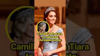 Download lagu Camilla used a Tiara to make Kate the biggest winner. #celebrity #QueenCamilla #PrincessKate mp3