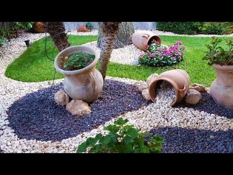 Ideias para decoração de jardim com pedras