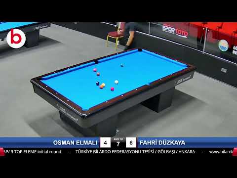 OSMAN ELMALI & FAHRİ DÜZKAYA Bilardo Maçı - 