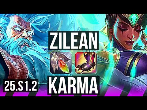 ZILEAN & Jhin vs KARMA & Vel'Koz (SUP) | 0/2/27 | KR Master | 25.S1.2