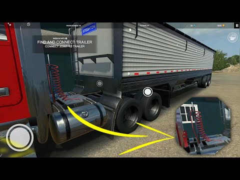 Test GamePlay (Upcoming Truck Simulator for Android & iOS) - YouTube