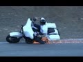 Harley Davidson Lowside Motorcycle Crash 