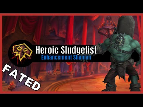 Heroic Fated Castle Nathria - Sludgefist - Enhancement Shaman POV