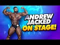 ANDREW JACKED ON STAGE!