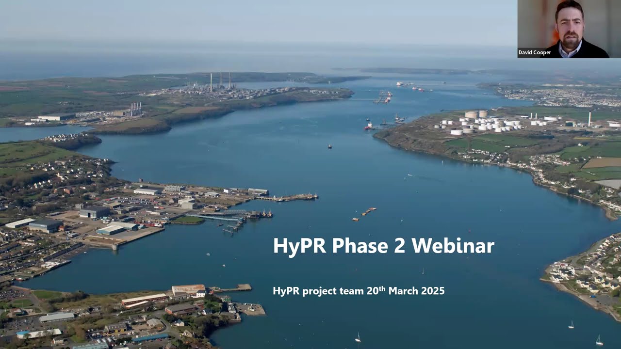 HyPR Phase II: Building a case to supply Clean Maritime fuels to Milford Haven Webinar