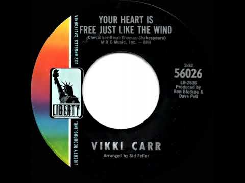 1968 Vikki Carr - Your Heart Is Free Just Like The Wind (mono 45)