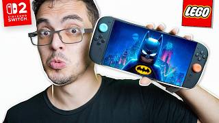 Testei o NOVO LEGO BATMAN no Nintendo Switch 2