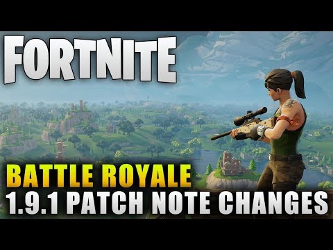 Fortnite Battle Royale Update "Fortnite Battle Royale Smoke Grenade Update" Fortnite BR Patch Notes Video