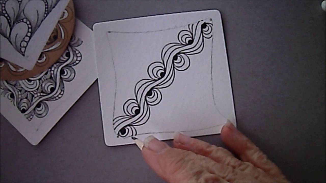 Binda Tangle Pattern Lesson #84