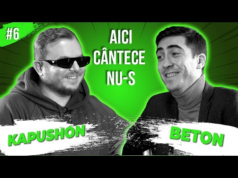 AICI CÂNTECE NU-S #6 // Marin Kapushon Cretu (Mareshow) X Dumitru Roman aka Beton (Zebrashow)