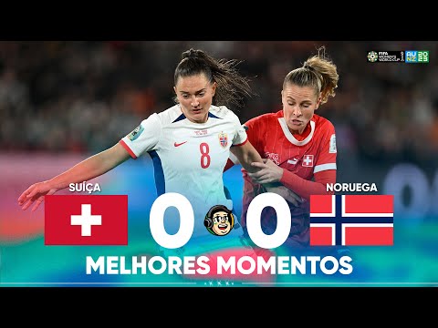  SUÍÇA 0 X 0 NORUEGA | COPA DO MUNDO FEMININA FIFA™️ 2023