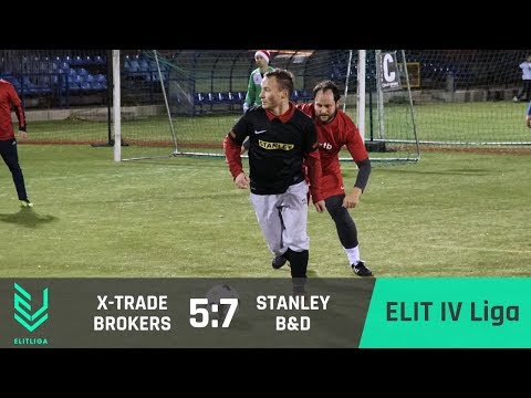 X-Trade Brokers 5:7 STANLEY B&D - ELIT IV Liga [JESIEŃ 2017]