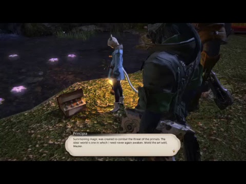 Final Fantasy XIV Summoner 63-70 questline Summoning Bahamut!