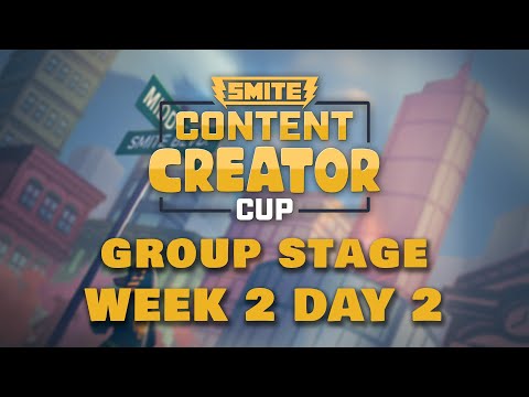 SMITE Content Creator Cup Group Stages - W2D2