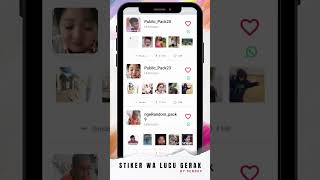 Download lagu Stiker WA Lucu Bergerak Terbaru #stikerwa #stikerwhatsapp #whatsapp  #whatsappstatus #shorts mp3