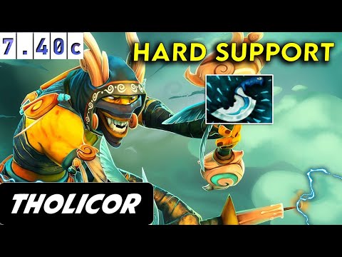 Tholicor Shadow Shaman Hard Support - Dota 2 Patch 7.40c Pro Player Full Gameplay