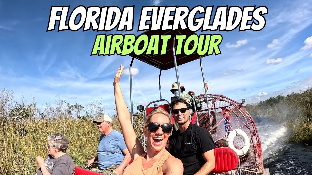 Florida Everglades AIRBOAT TOUR | (Everglades Safari Park)