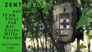 Taktische Bauchtasche/Hüfttasche EDC Zentauron - Review Test - Update meines IFAK's / Deutsch