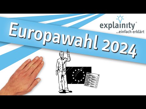 Europawahl 2024 einfach erklärt (explainity® Erklärvideo)