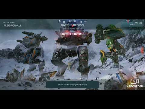War Robots: Raijin vs Ares/Nemesis Champion League