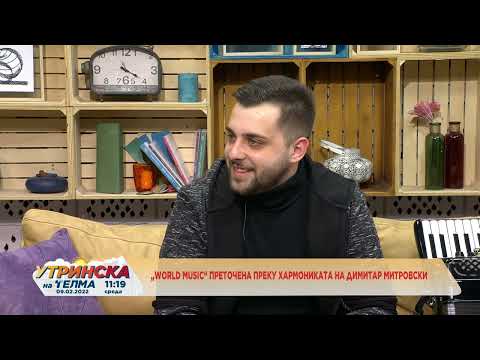 Telma TV (UTRINSKA EMISIJA) - Dimitar Mitrovski
