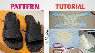 Download lagu How to make pattern for this trendy complicated Louis Vuitton slide slippers #shoemaking #beginners mp3 Download lagu How to make pattern for this trendy complicated Louis Vuitton slide slippers #shoemaking #beginners mp3