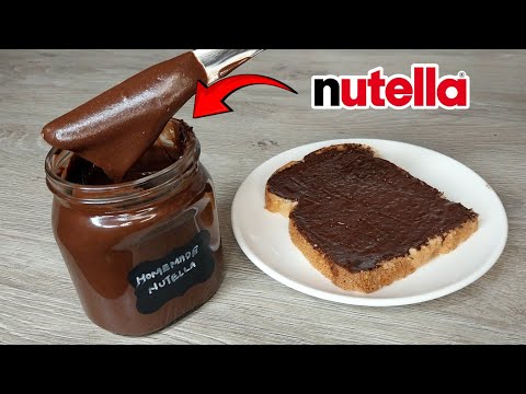 Homemade Nutella recipe NO chemicals