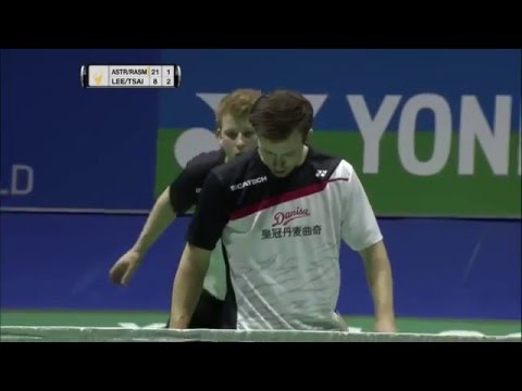 Swiss Open 2016 | Badminton F M5-MD | Astr/Rasm vs Lee/Tsai
