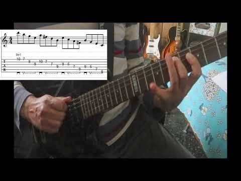 Frank Gambale Harmonized Cascading 7ths Arpeggios Lick (with tabs) - DP's Guitar Encyclopedia