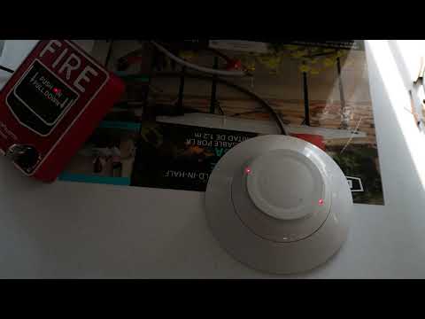 Fire Alarm wiring tutorial [Fire Lite ES-50x][Addressable]-add smoke detector(class B SLC)