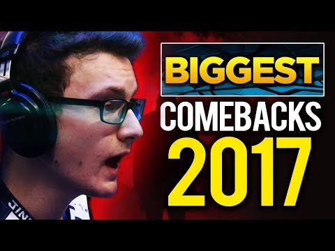 Biggest Comebacks of 2017 – Dota 2