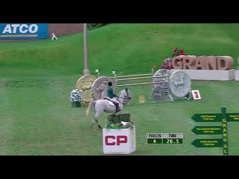 Hilary Scott and Oaks Milky Way R2 Rolex GP Spruce Meadows 2021