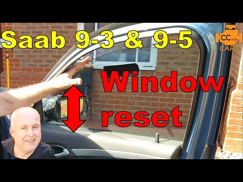 Saab 9-3 How to Fix Power Windows that goes up and reverses on its own