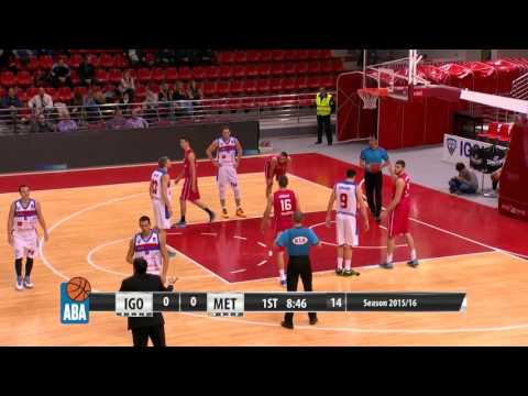 ABA Liga 2015/16, Round 16 match: Igokea - Metalac Farmakom (23.12.2015)