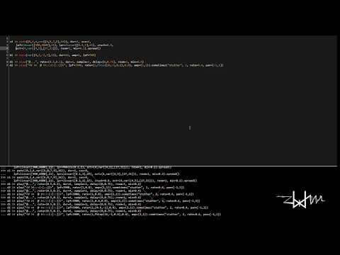 Live Coding FoxDot improvisation #1