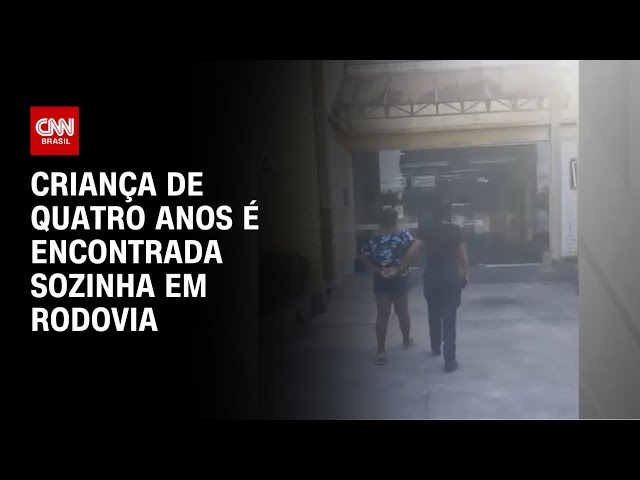 Menino de quatro anos é deixado sozinho em casa, vai à BR-101 e avó é presa | CNN NOVO DIA