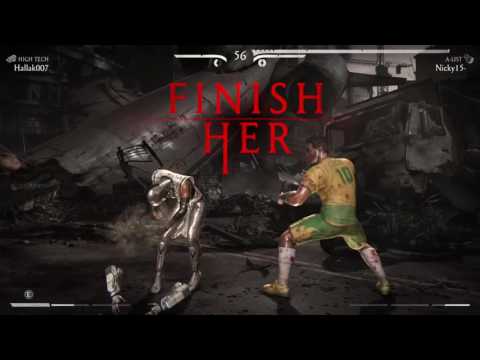 Hallak007 (High tech Jacqui ) vs Nicky15 ( Alist johnny cage)