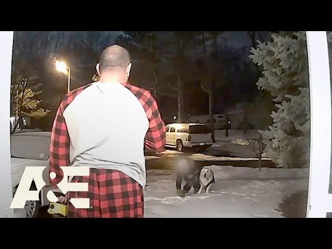 Man With Megaphone SHAMES Woman Into Picking Up Dog Poop On His Lawn | Neighborhood Wars | A&E