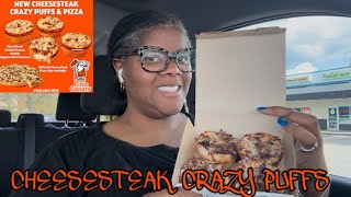 SLAYTEMBER DAY 23: LIL CAESAR’S CHEESESTEAK CRAZY PUFFS REVIEW #SLAYTEMBER #THEREVIEWQUEEN 