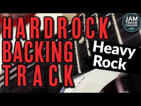 Hard Rocking Backing Track (E Minor) - 'The Build Up ' | AC/DC Style
