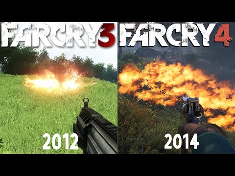 Far Cry 3 VS Far Cry 4 | Physics and Details Comparison | Which Game is Better ?