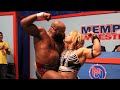 Jordynne Jonathan Celebrate With A Kiss MEMPHIS WRESTLING