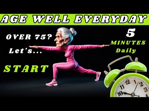 Over 75? 5 Balance Exercises For Seniors  | Senior Wellness Tips