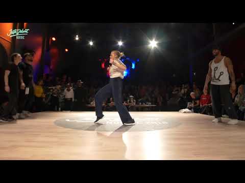 Juste Debout Nordic 2018 - House Quarter Final Emma & Sanchez VS Amilli & Izzo